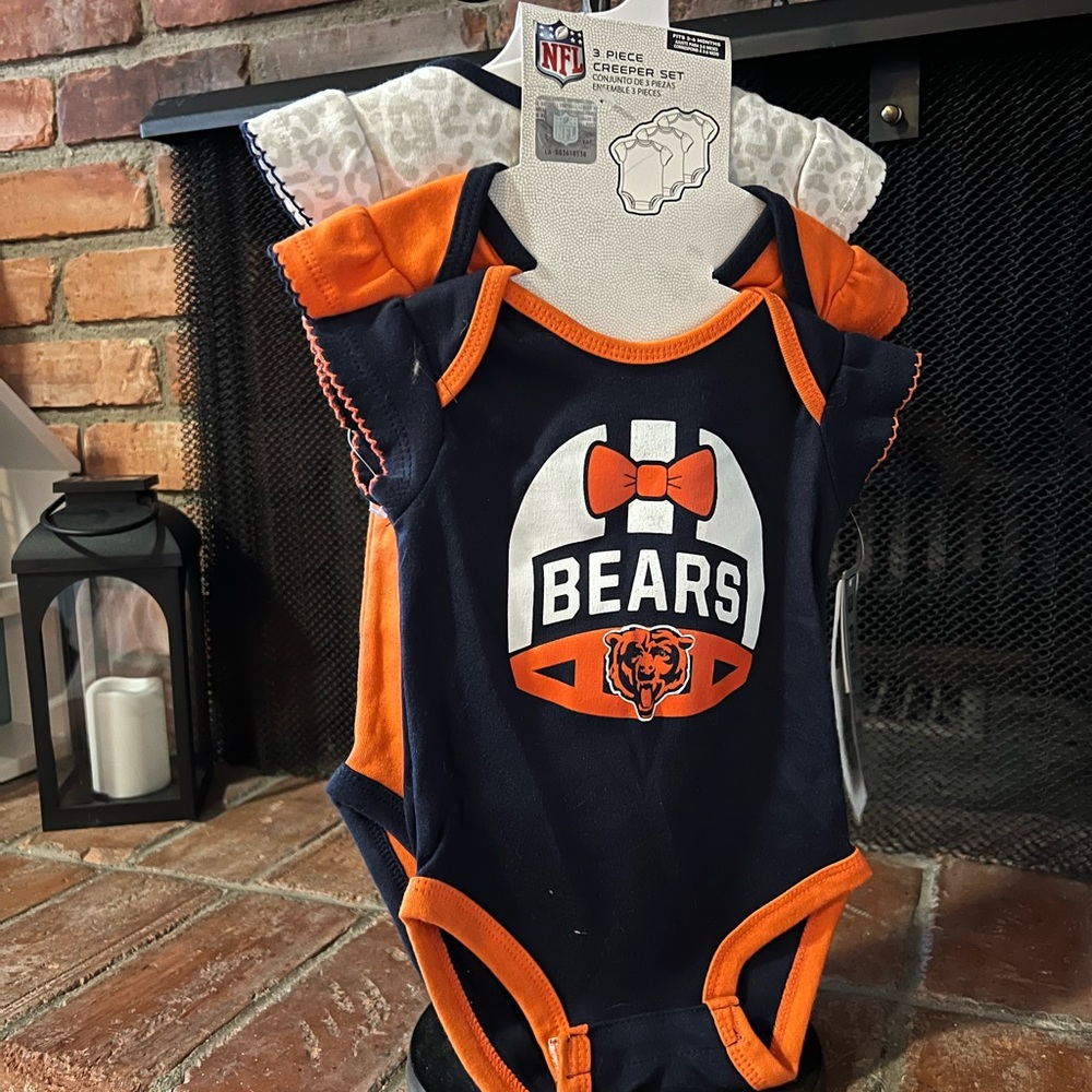 NFL Chicago Bears 3-6m Set